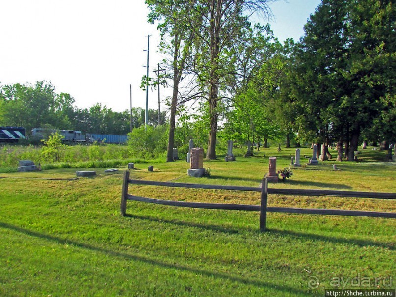 Городок на озере Гурон