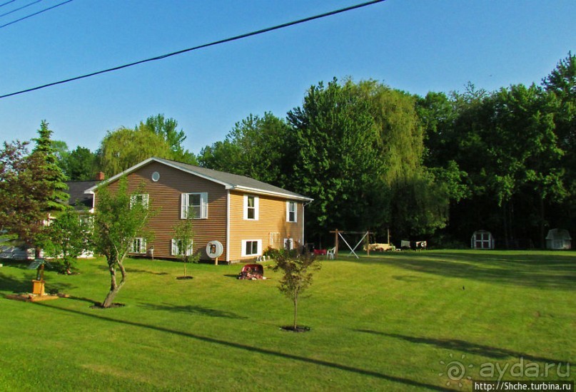 Городок на озере Гурон