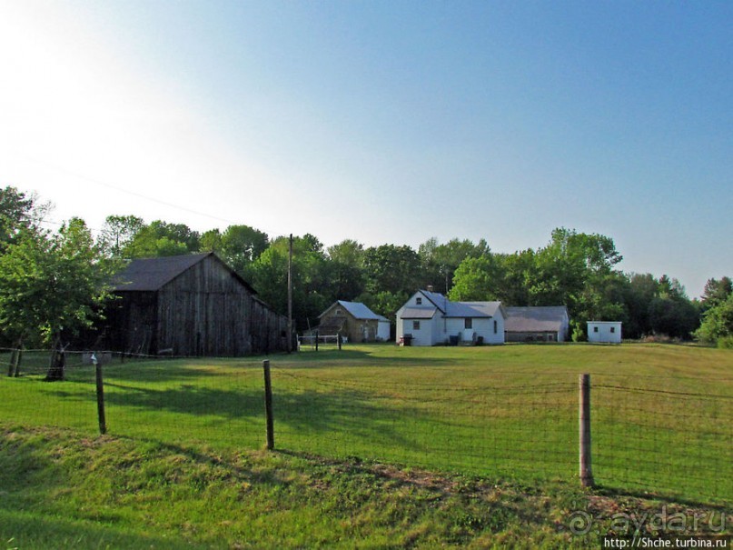 Городок на озере Гурон