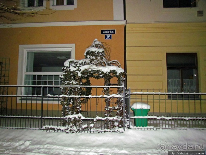 Ночная прогулка по Зальцбургу. Правый берег реки