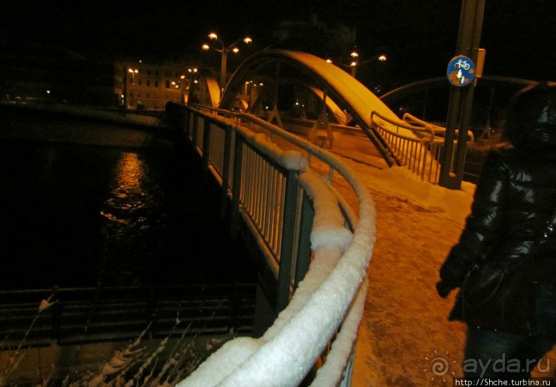 Ночная прогулка по Зальцбургу. Правый берег реки