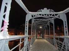 Ночная прогулка по Зальцбургу. Правый берег реки