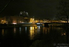 Ночная прогулка по Зальцбургу. Правый берег реки