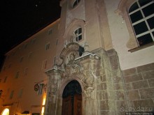 Ночная прогулка по Зальцбургу. Правый берег реки