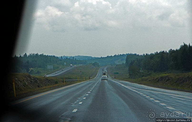 Правдивые картинки юго-восточной Канады. Дороги Нью-Брансуик
