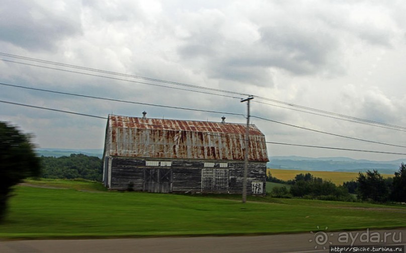 Правдивые картинки юго-восточной Канады. Дороги Нью-Брансуик
