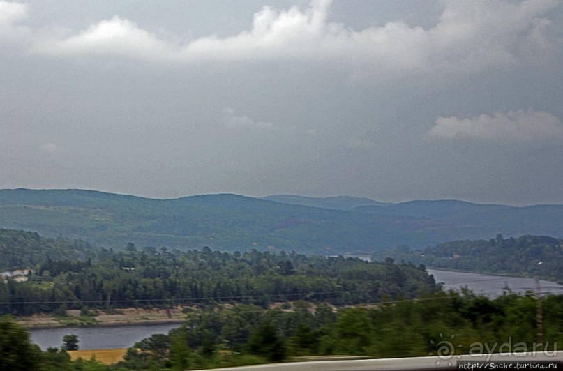 Правдивые картинки юго-восточной Канады. Дороги Нью-Брансуик