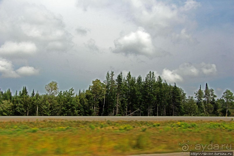 Правдивые картинки юго-восточной Канады. Дороги Нью-Брансуик