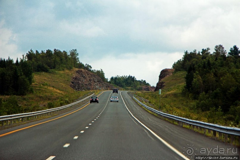 Правдивые картинки юго-восточной Канады. Дороги Нью-Брансуик Правдивые картинки юго-восточной Канады. Дороги Нью-Брансуик