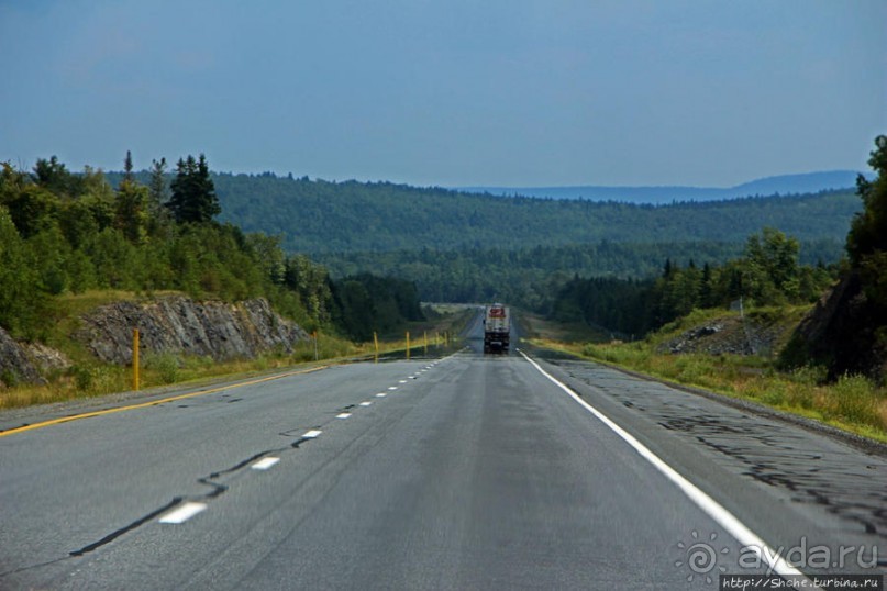 Правдивые картинки юго-восточной Канады. Дороги Нью-Брансуик Правдивые картинки юго-восточной Канады. Дороги Нью-Брансуик