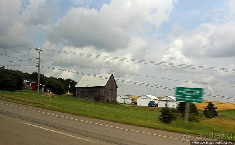 Правдивые картинки юго-восточной Канады. Дороги Нью-Брансуик Правдивые картинки юго-восточной Канады. Дороги Нью-Брансуик