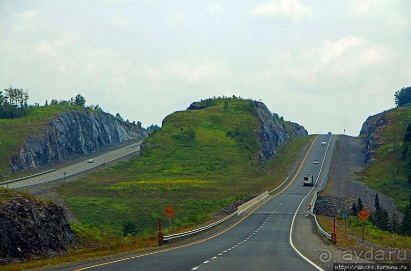 Правдивые картинки юго-восточной Канады. Дороги Нью-Брансуик Правдивые картинки юго-восточной Канады. Дороги Нью-Брансуик