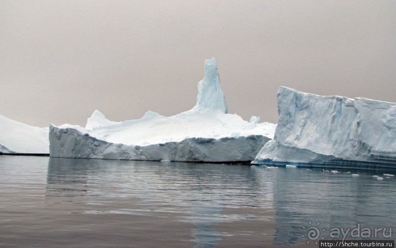 Здесь умирают айсберги — Waterboat Pt, Antarktic Peninsula
