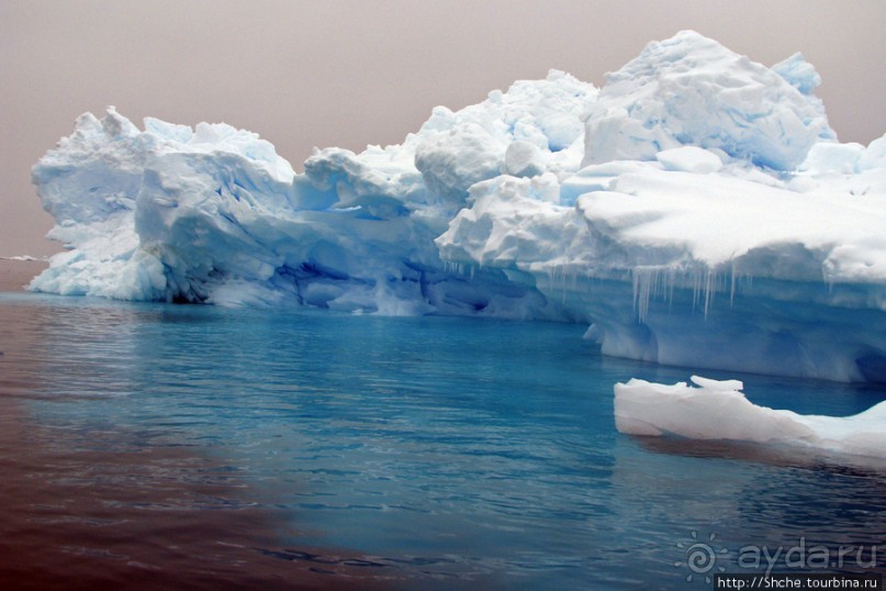 Здесь умирают айсберги — Waterboat Pt, Antarktic Peninsula