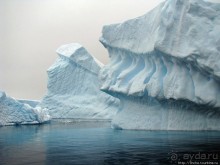 Здесь умирают айсберги — Waterboat Pt, Antarktic Peninsula