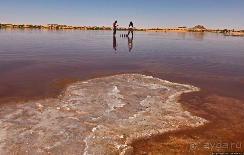 Чад, места туристического притяжения. Озера Унианга