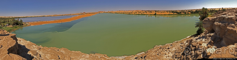 Чад, места туристического притяжения. Озера Унианга