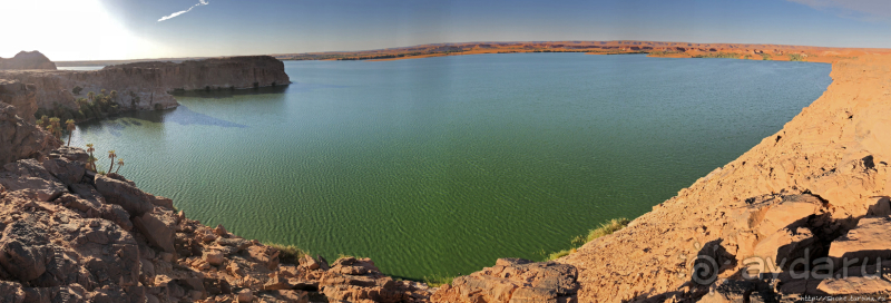 Чад, места туристического притяжения. Озера Унианга