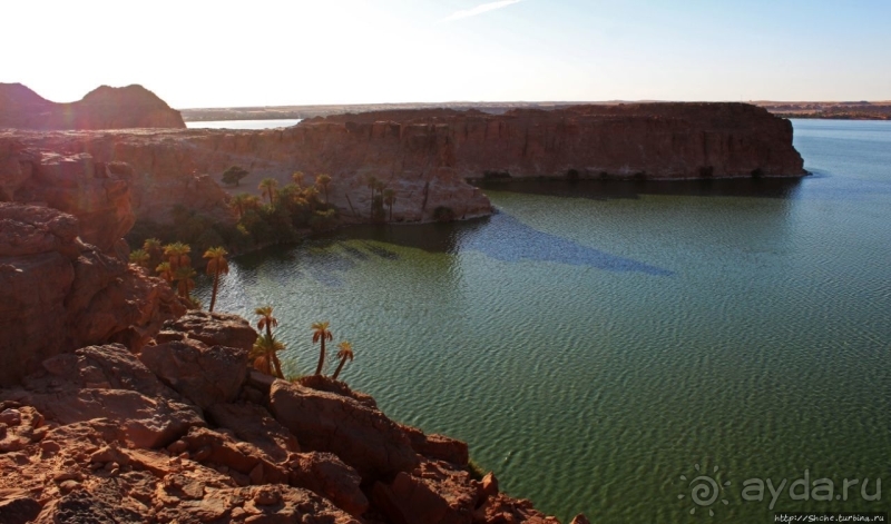 Чад, места туристического притяжения. Озера Унианга