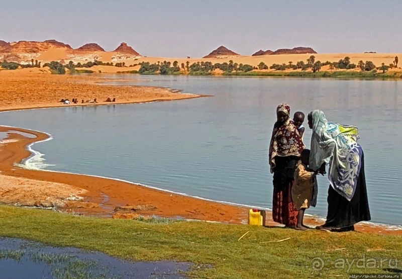Чад, места туристического притяжения. Озера Унианга