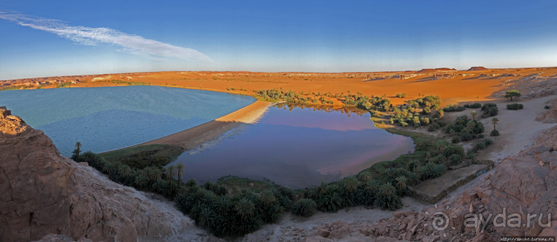 Чад, места туристического притяжения. Озера Унианга