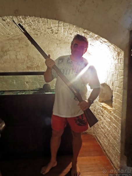 Орудийная башня — так обороняли Маврикий