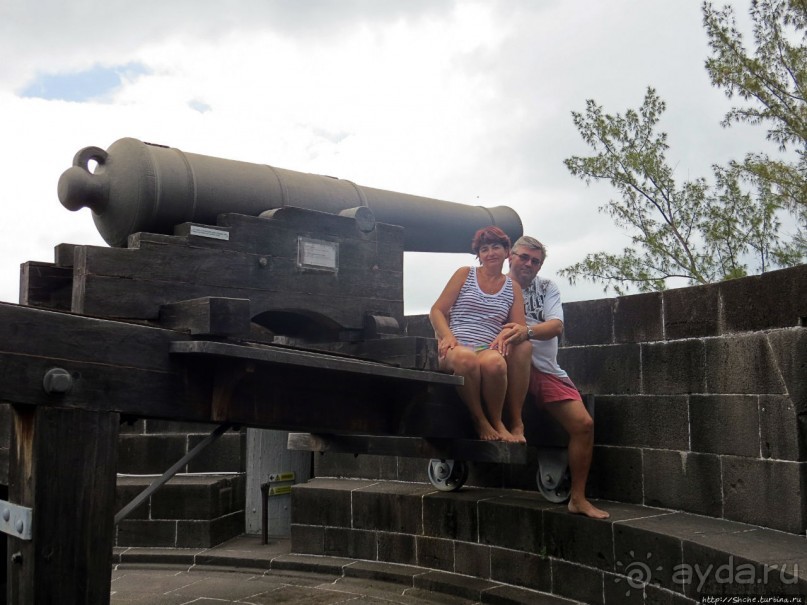 Орудийная башня — так обороняли Маврикий