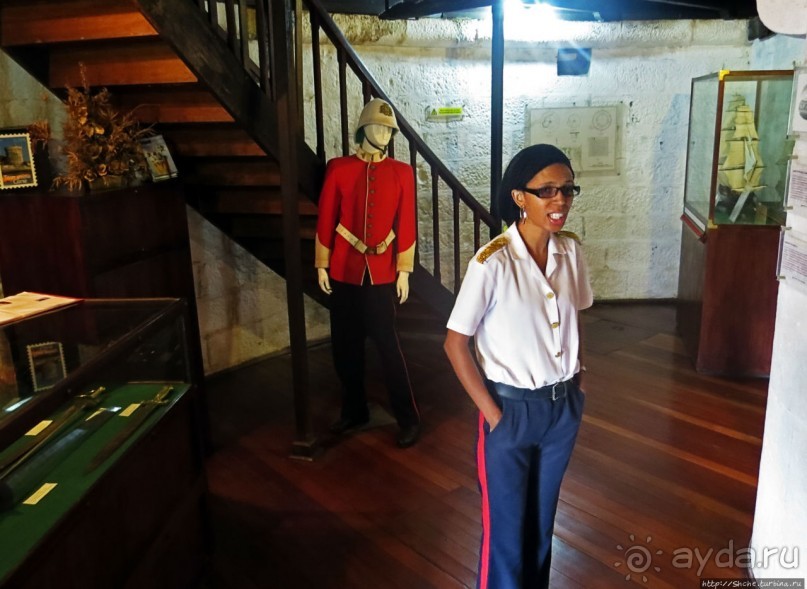 Орудийная башня — так обороняли Маврикий