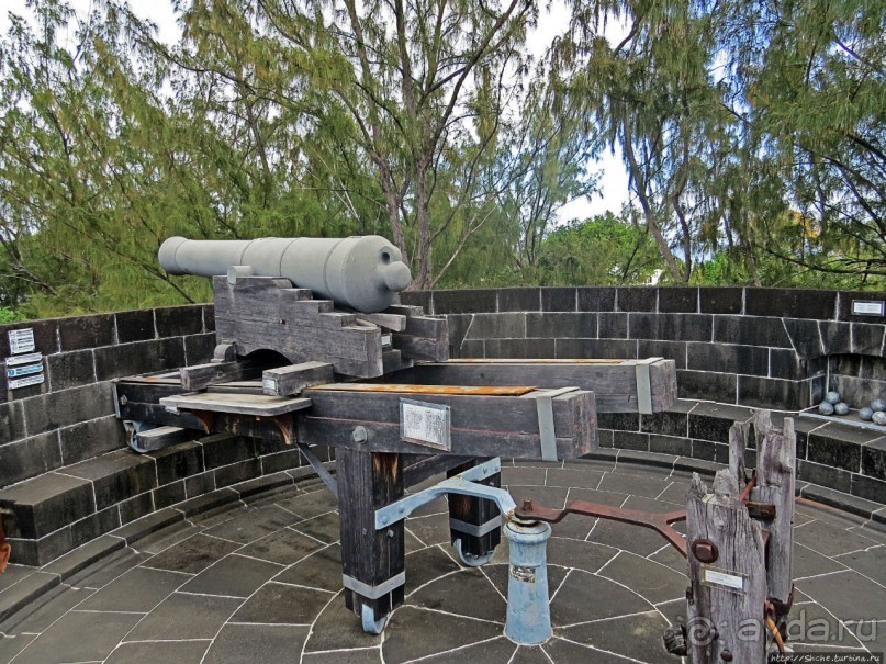 Орудийная башня — так обороняли Маврикий