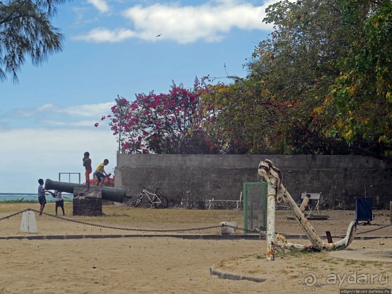 Орудийная башня — так обороняли Маврикий