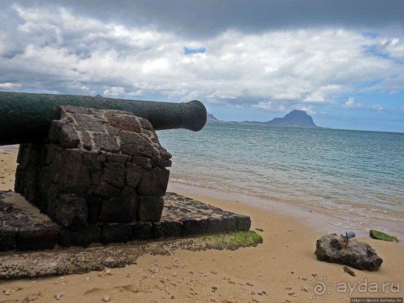 Орудийная башня — так обороняли Маврикий