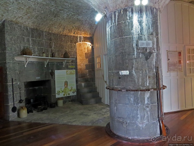 Орудийная башня — так обороняли Маврикий