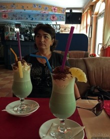 Райская пища в райском интерьере в "Эдеме"