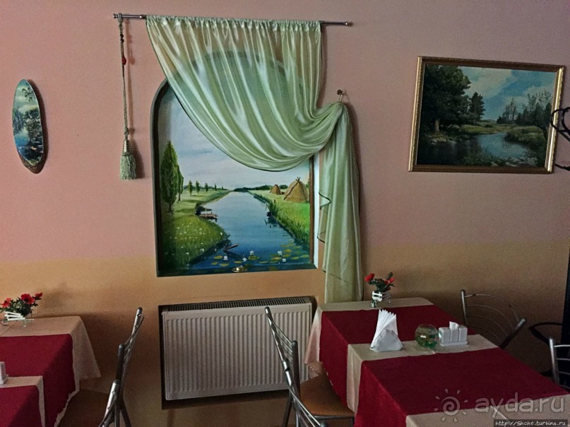 Альбом отзыва "Райская пища в райском интерьере в "Эдеме""