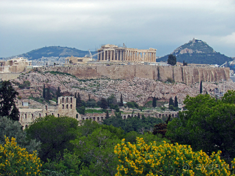 Холм Ликавиттос, высшая точка Афин