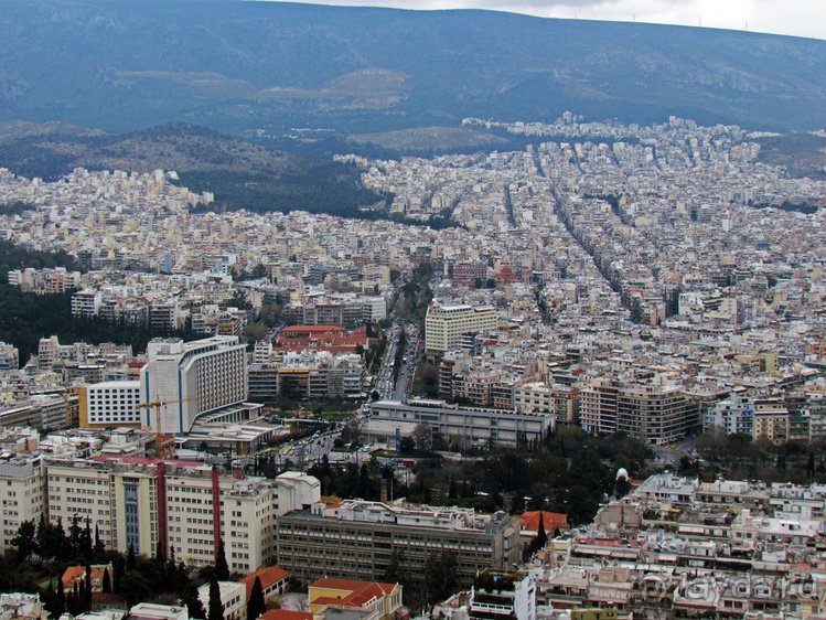 Холм Ликавиттос, высшая точка Афин