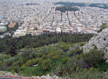 Холм Ликавиттос, высшая точка Афин