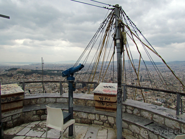 Холм Ликавиттос, высшая точка Афин