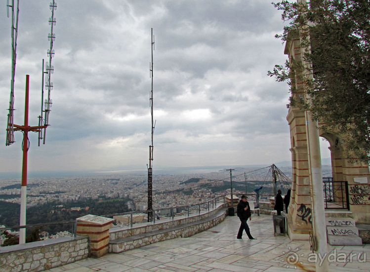 Холм Ликавиттос, высшая точка Афин