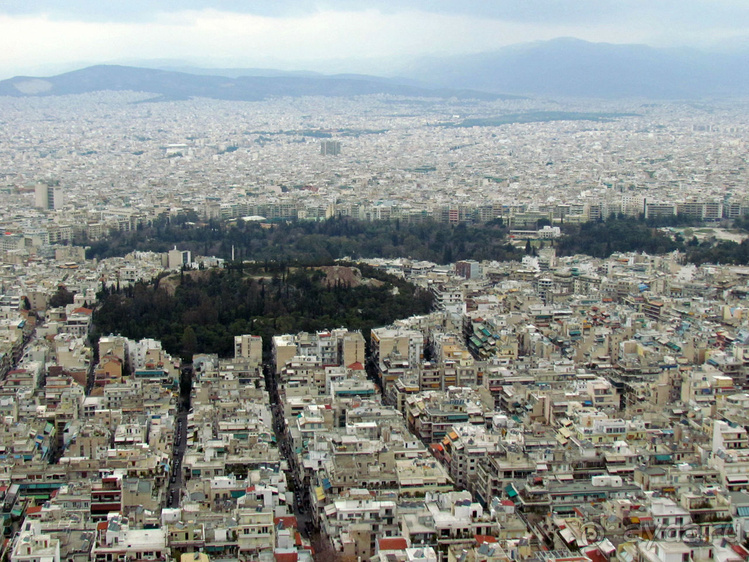 Холм Ликавиттос, высшая точка Афин