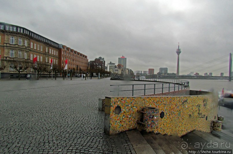 Променад-набережная Рейна - такой ее мало кто видел