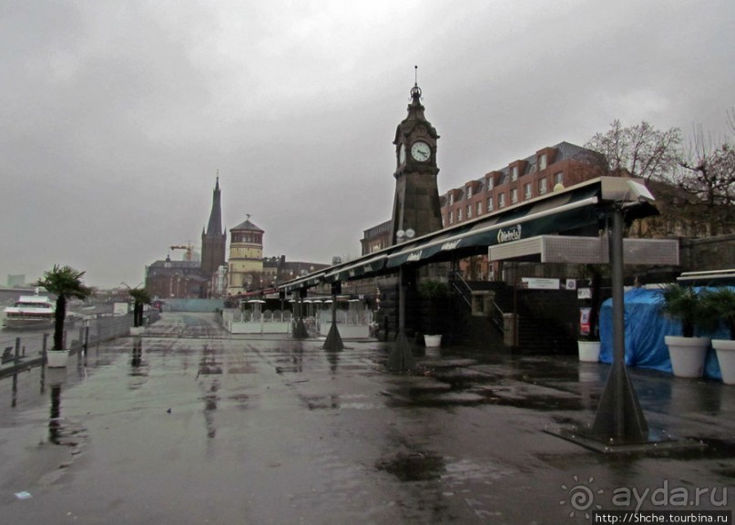 Променад-набережная Рейна - такой ее мало кто видел