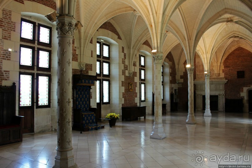 Королевские интерьеры замка Амбуаз