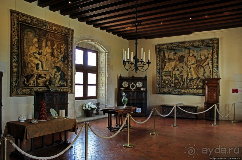 Королевские интерьеры замка Амбуаз