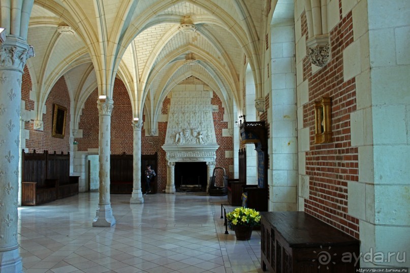 Королевские интерьеры замка Амбуаз