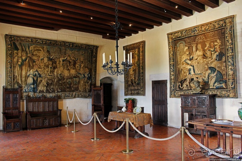 Королевские интерьеры замка Амбуаз