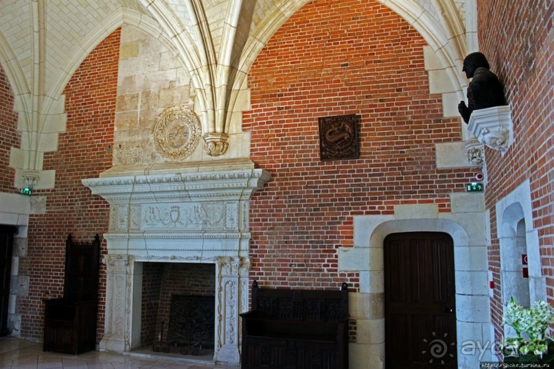 Королевские интерьеры замка Амбуаз