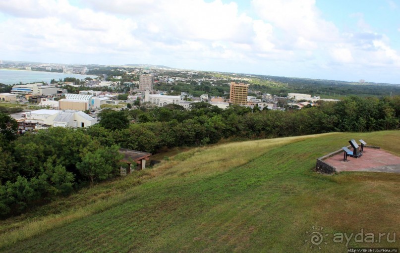 Старый форт, как смотровая площадка на столицу Гуама