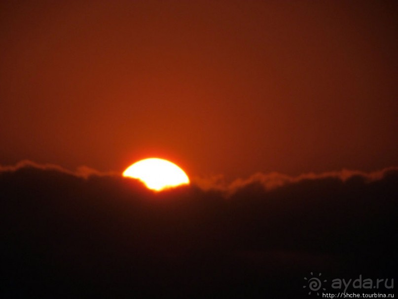 Закат солнца в Тулиаре