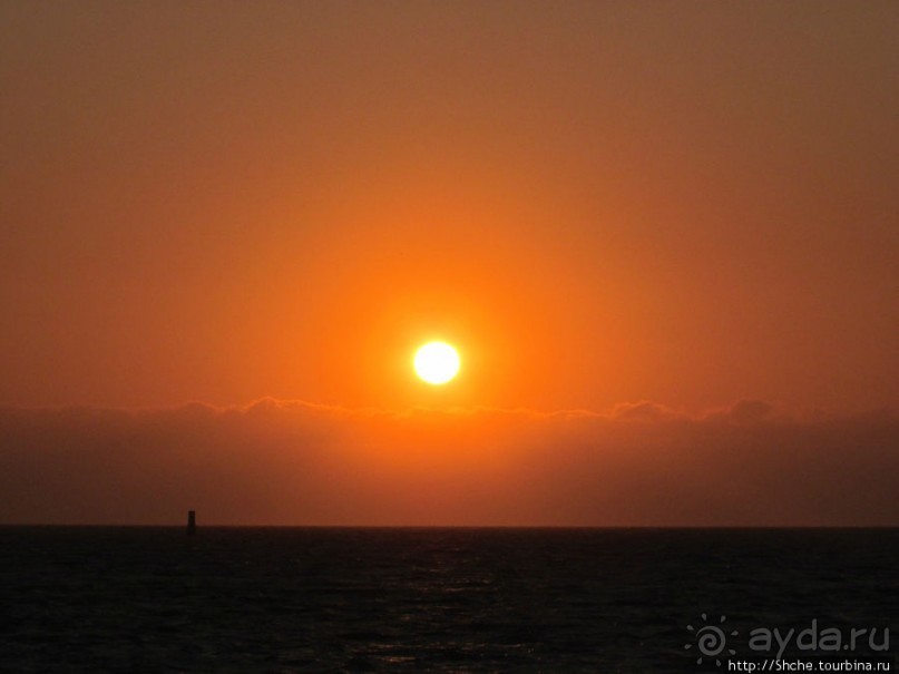 Закат солнца в Тулиаре